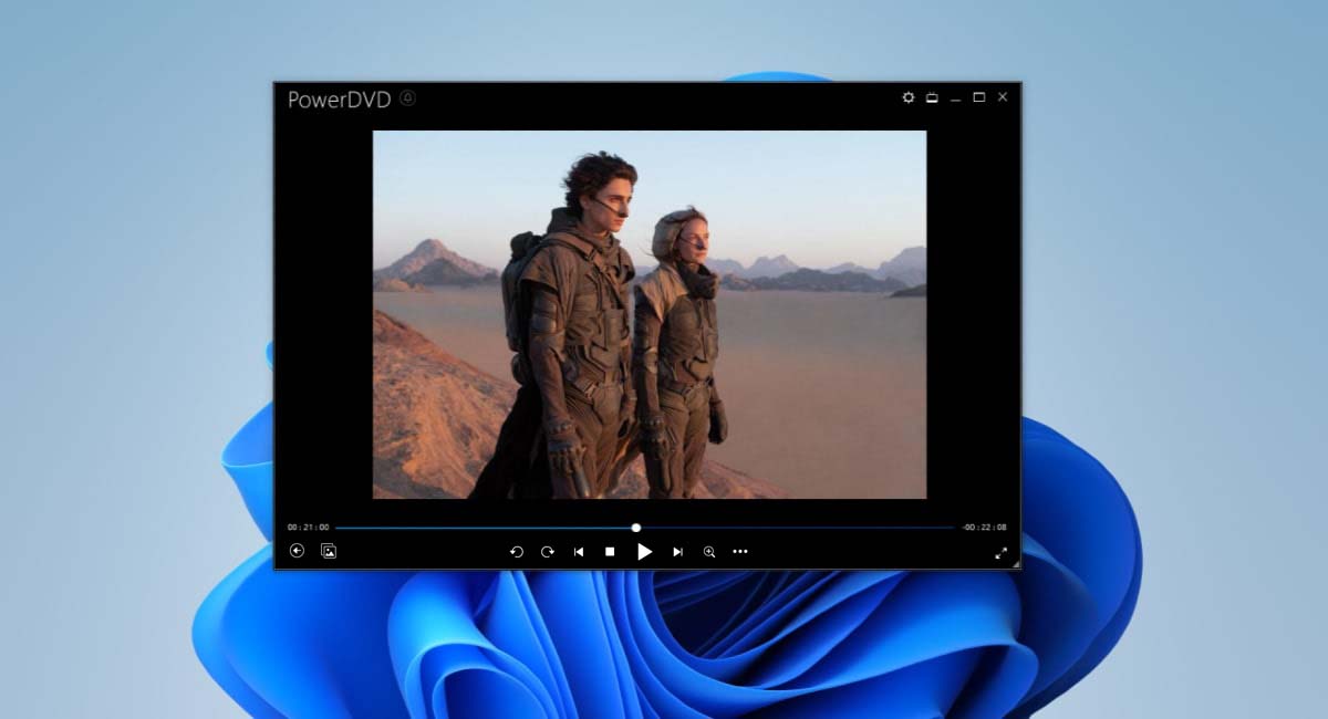 Media Playback with PowerDVD on Windows 11