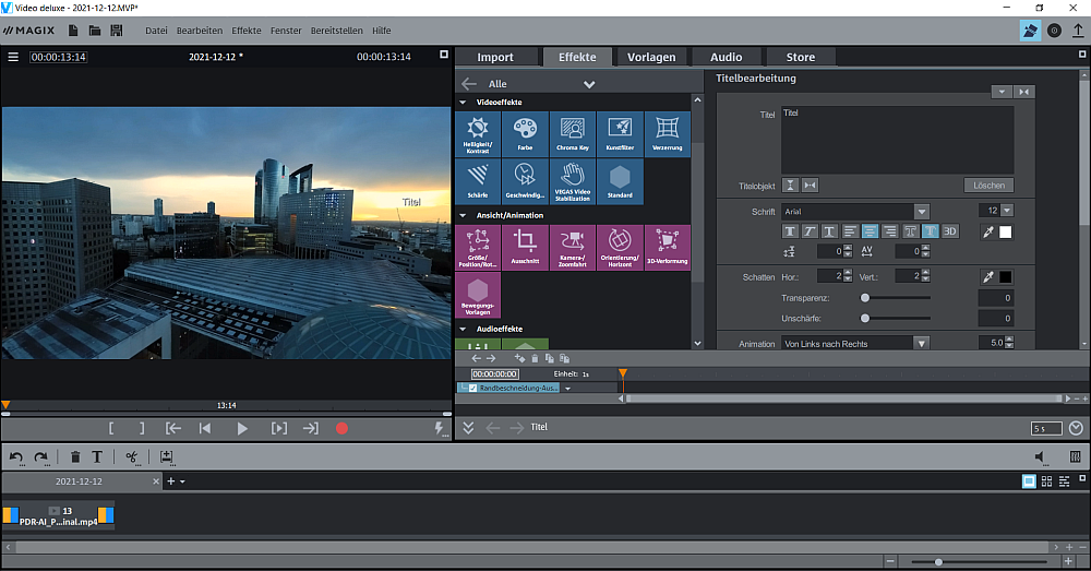 Magix Video deluxe