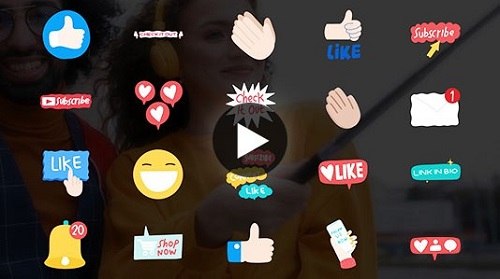 PhotoDirector - Social Media Sticker Pack