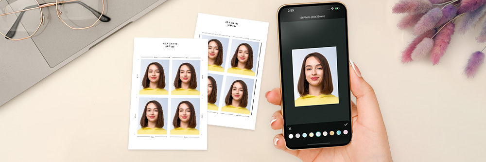 ID photo in PhotoDirector is simple