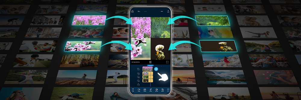 How to Collage Videos on iPhone & Android 