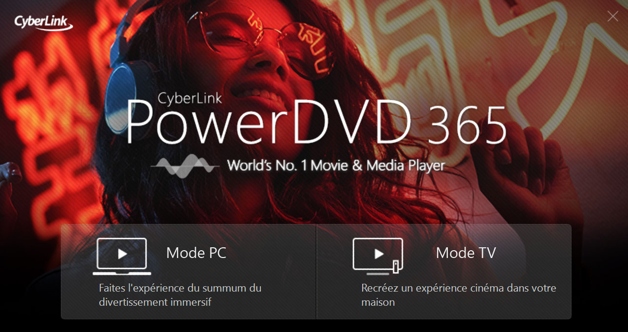 PowerDVD launcher