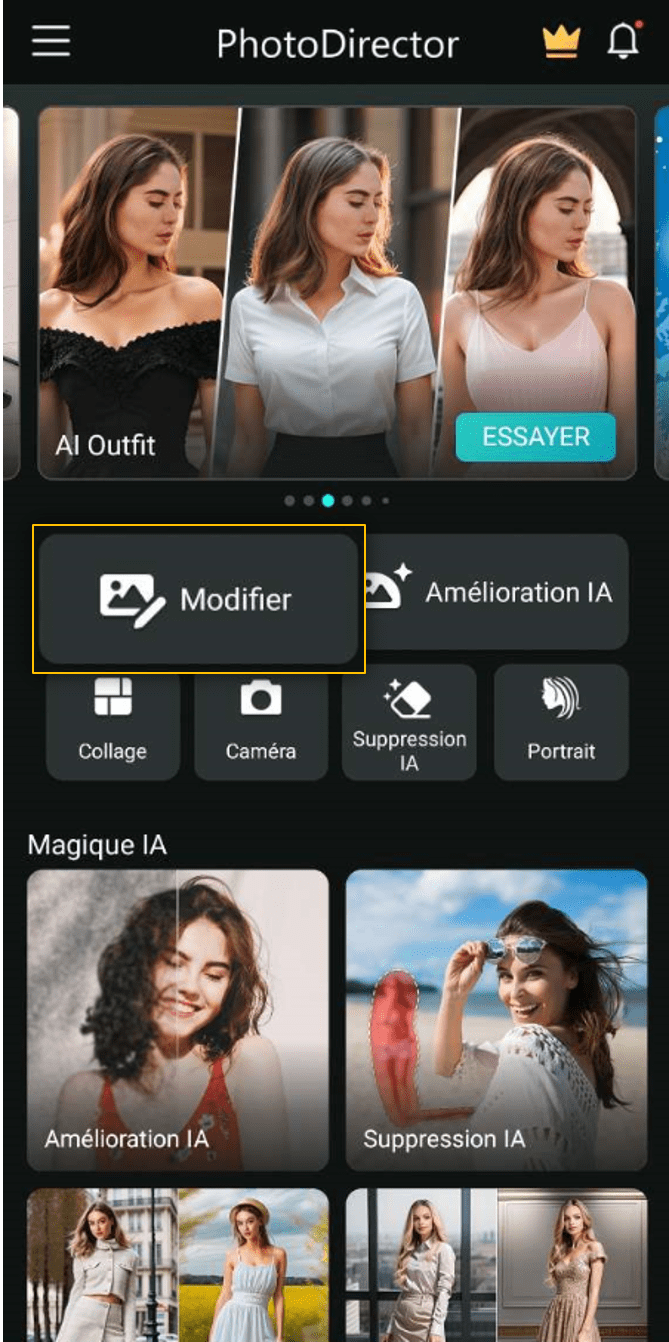 Flouter un visage sur mobile