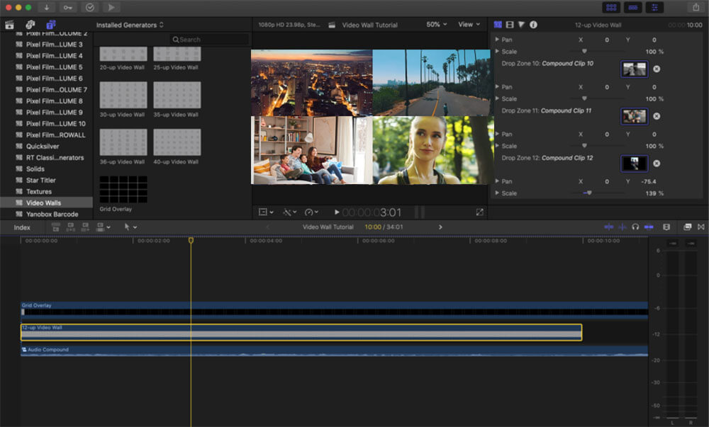 Final Cut Pro Interface