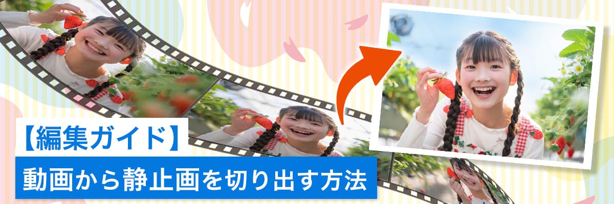 【編集ガイド】動画から静止画を切り出す方法