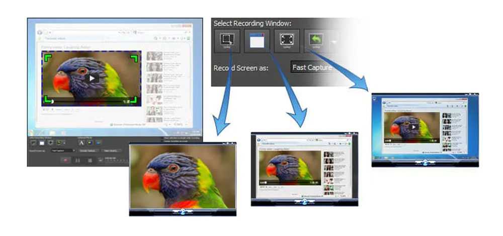 Debut Video Capture Software Interface