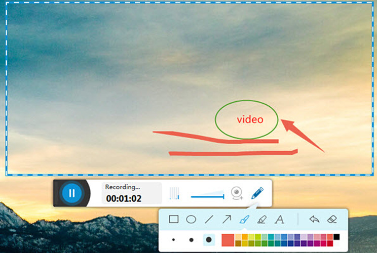 Apowersoft Free Online Screen Recorder Interface