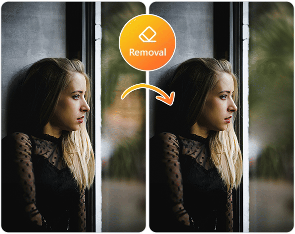 Remove Unwanted People from Photos Online for Free with AI