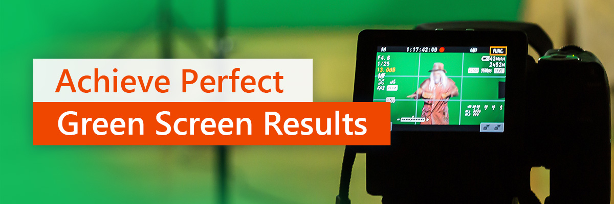 Set Up Your Green Screen for perfect chroma key results