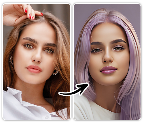 2 Haarfarben Kombinieren