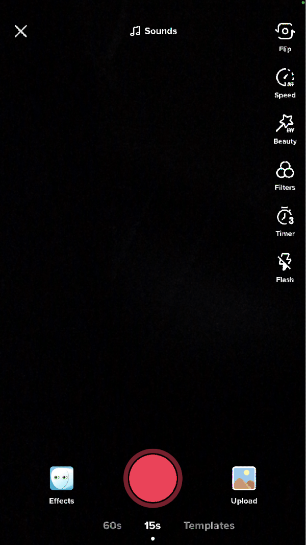 Recording a TikTok Video