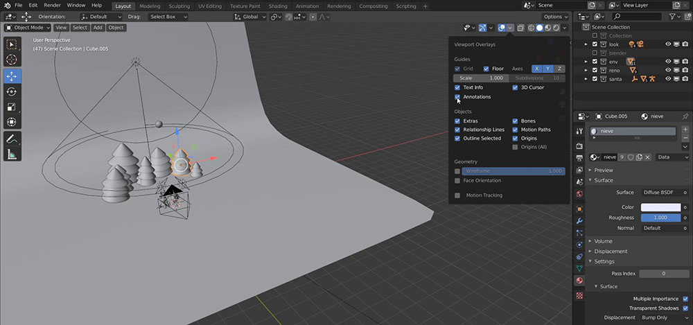 Blender Interface