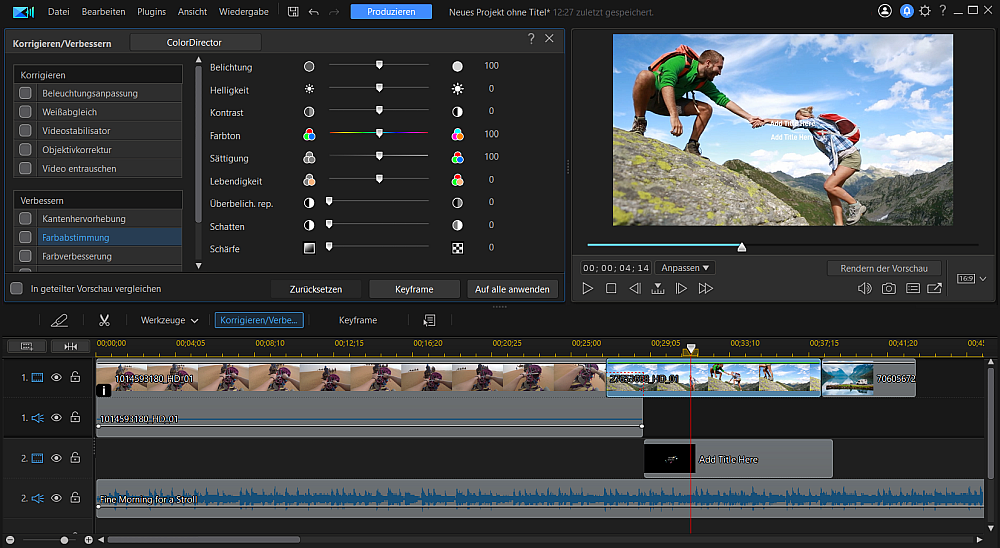 PowerDirector - Video Enhancer und Video Editor