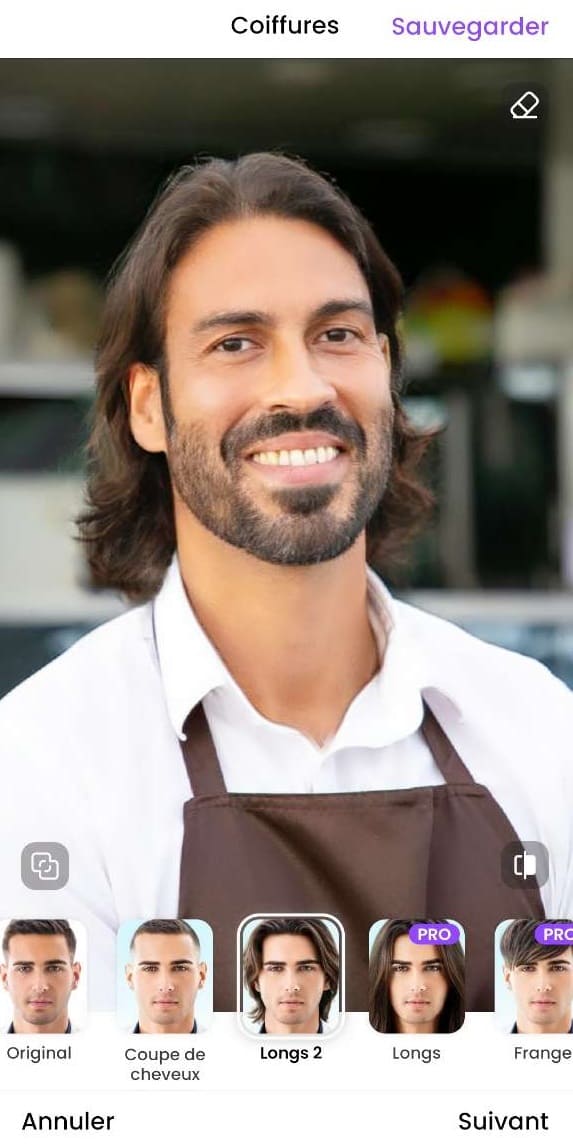Simulateur De Coupe De Cheveux Homme