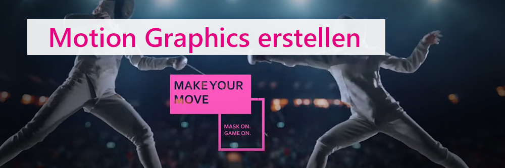 Hinzufügen von Motion Graphics zu Videos für Mac und Windows