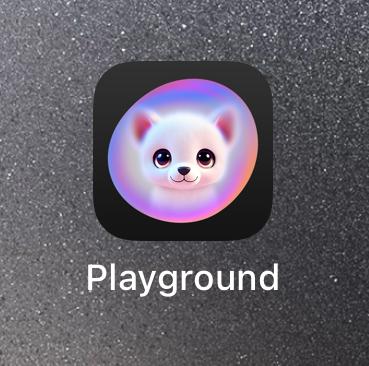 Apple Intelligence Image Playground のアイコン