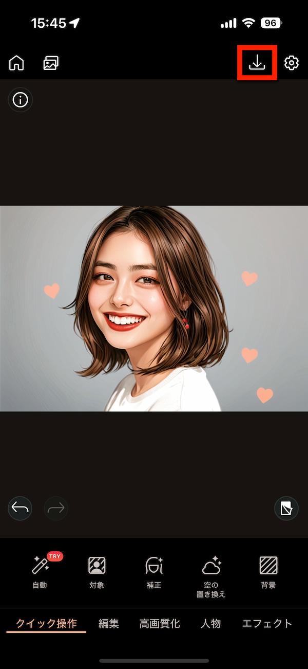 PhotoDirector AI スケッチ