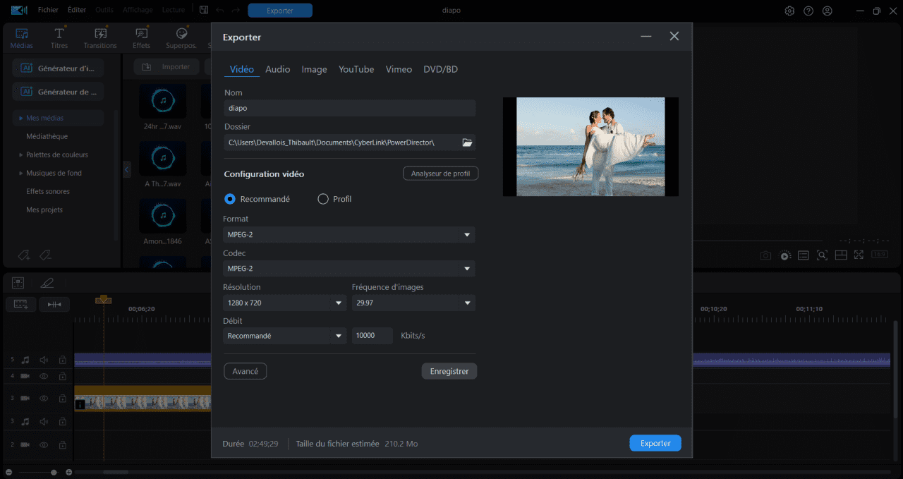 Logiciel PowerDirector