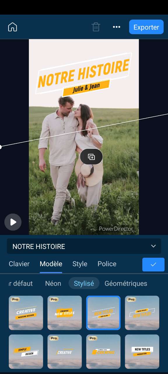 Comment mettre un texte sur une vidéo avec une app?