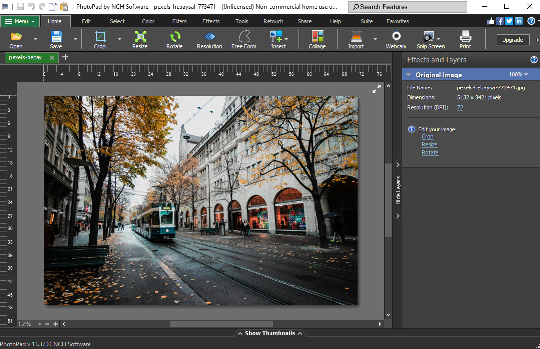 PhotoPad Interface