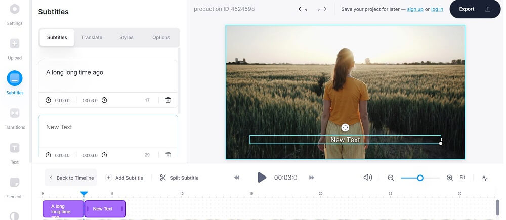 Veed.io Interface