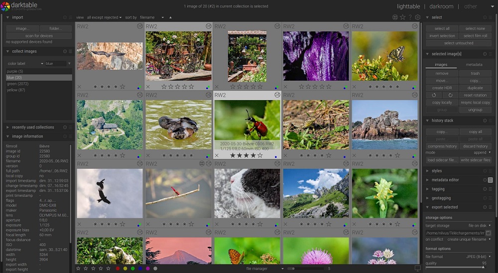 Darktable - Kostenloses Open-Source-Bildbearbeitungsprogramm Darktable - Kostenloses Open-Source-Bildbearbeitungsprogramm