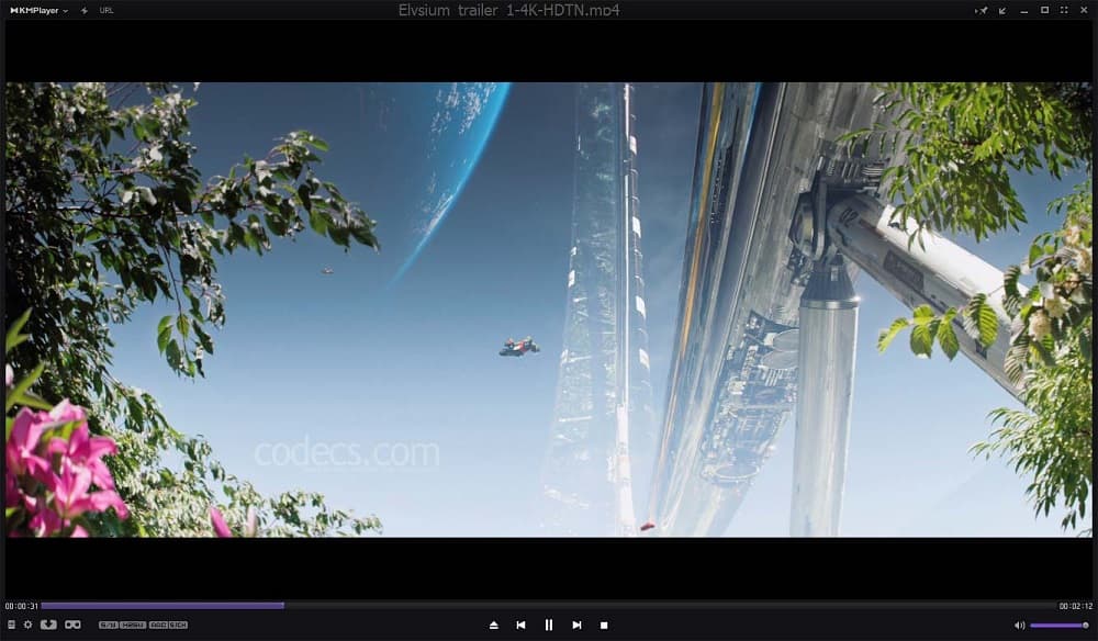 KMPlayer interface