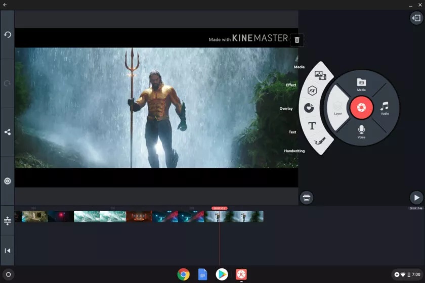 KineMaster Interface