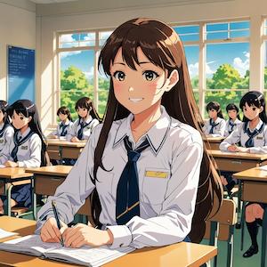 MyEdit AI 画像生成 スタイルアニメ 生成画像