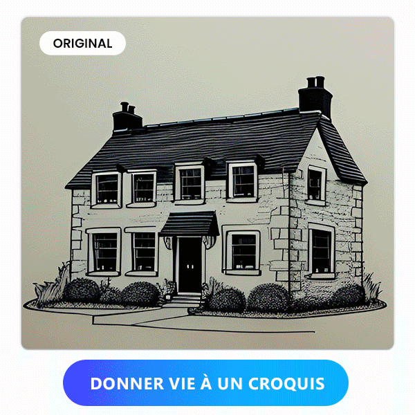 PhotoDirector Interface - Application pour transformer une photo en dessin