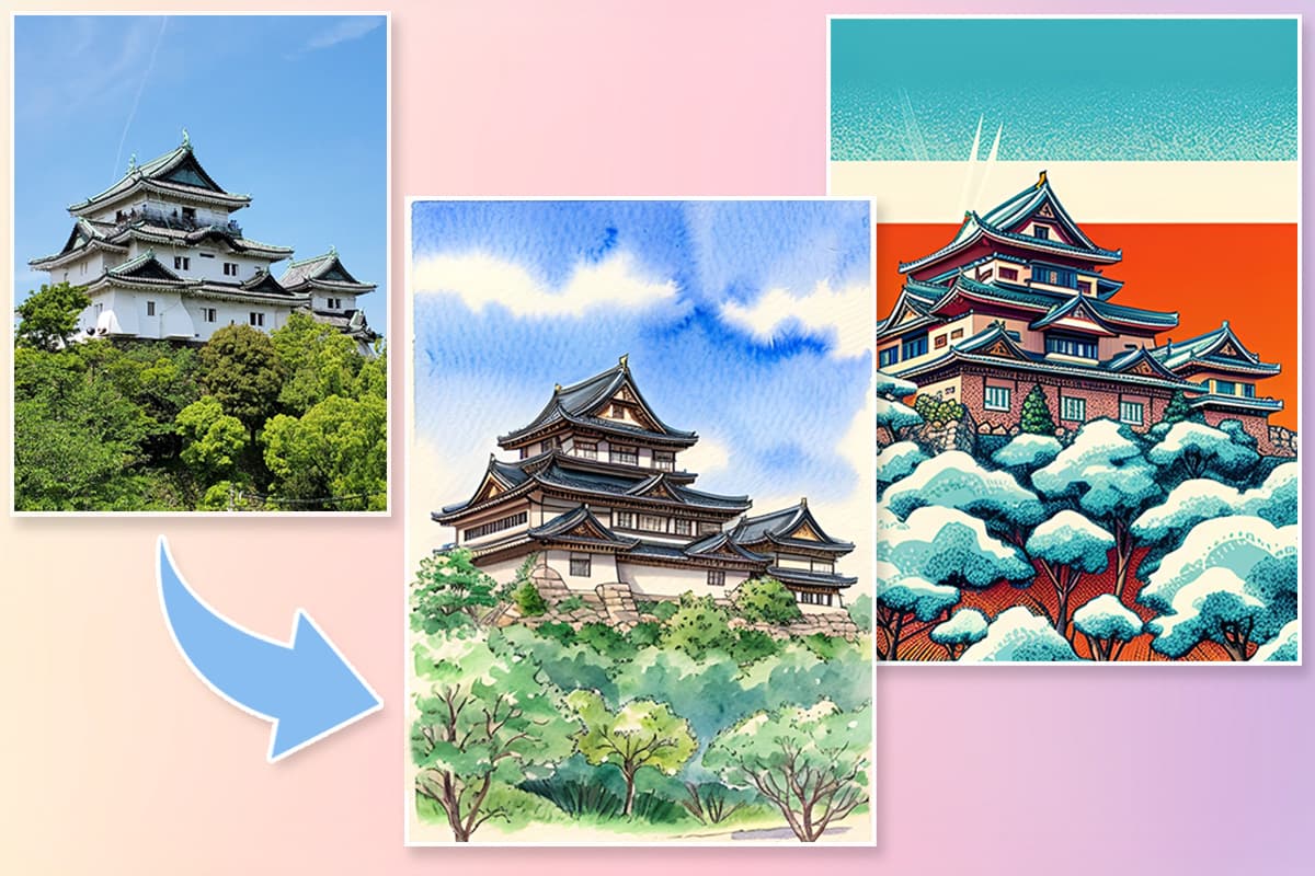 【無料】AI イラスト風景・AI 風景画が生成できるおすすめ画像加工アプリ 5 選