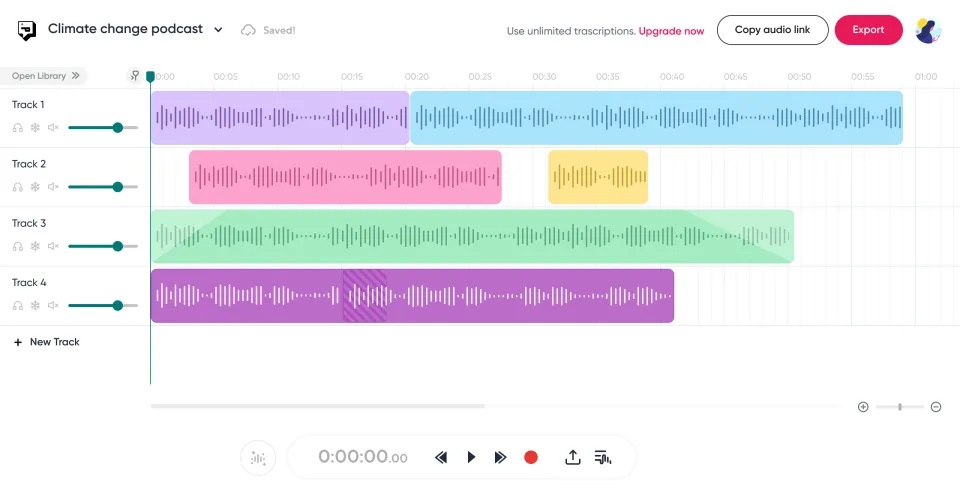 Podcastle Interface
