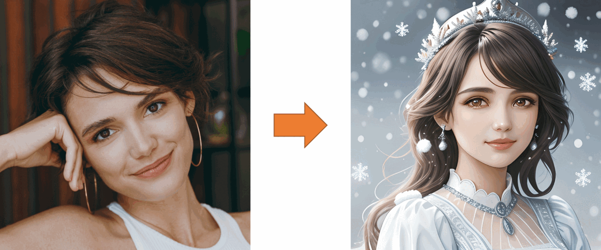 PhotoDirector - Editor de fotos completo con funciones para crear fotos de perfil de anime