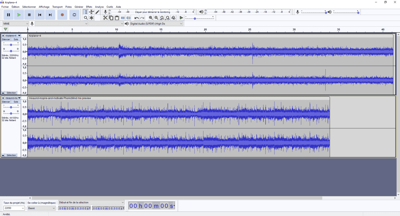 Audacity - Meilleur logiciel pour utilisateurs intermédiaires