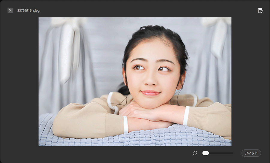 MyEdit AI 高画質化サンプル