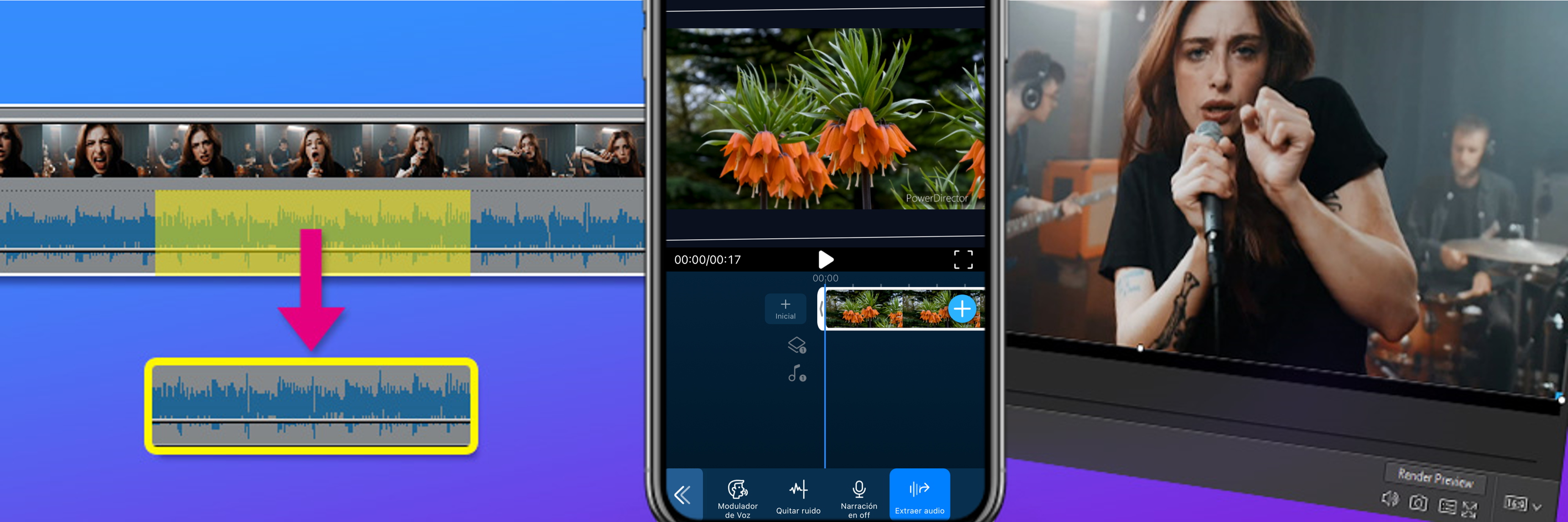 Mejores programa y app para extraer audio