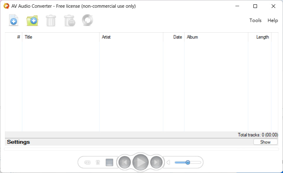 Interfaz de AV Audio Converter