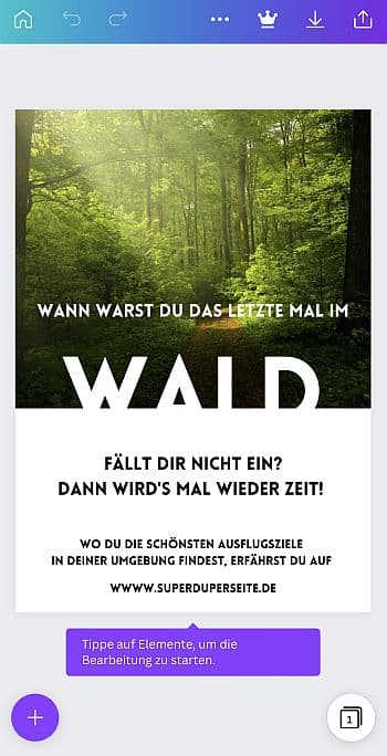 Flyer erstellen mit Canva