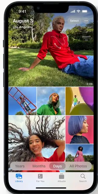Apple Fotos Screenshot