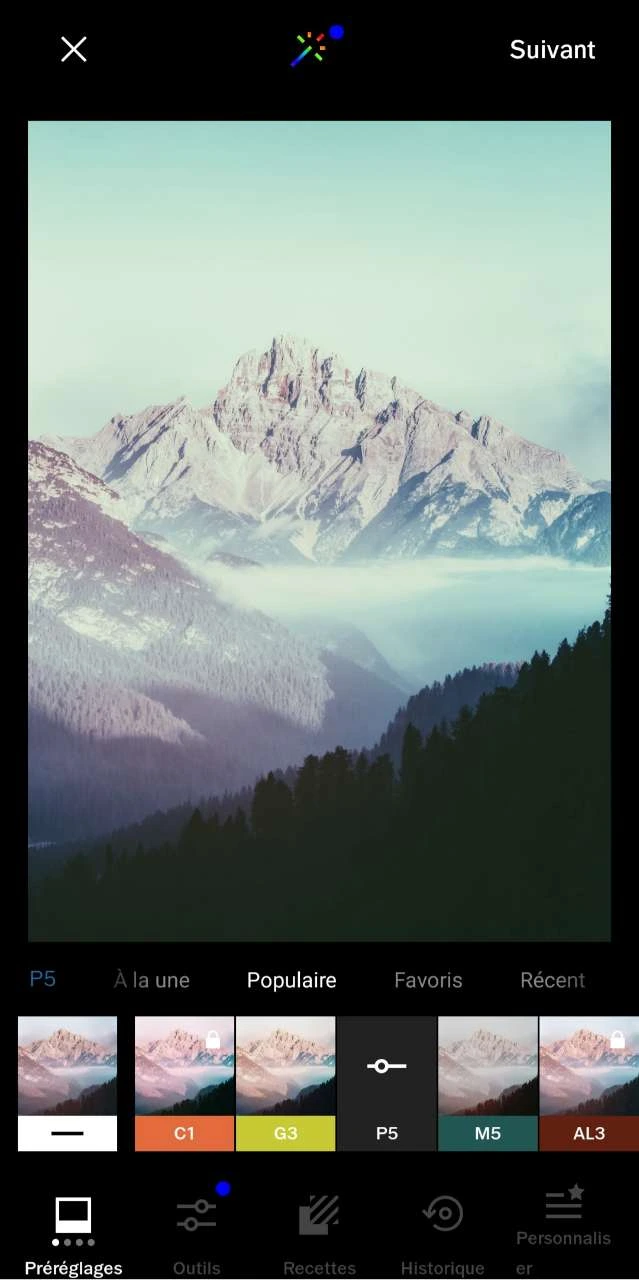 VSCO Screenshot