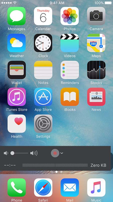 How to use to Record iPhone