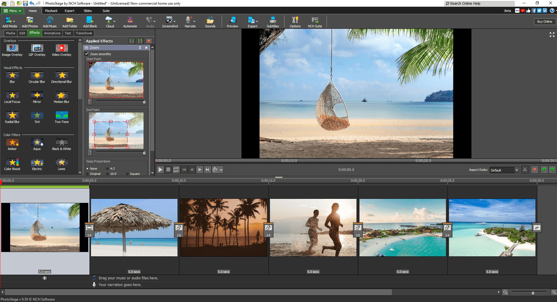 interface creation diaporama photostage, le meilleur choix pour utilisation non-commerciale