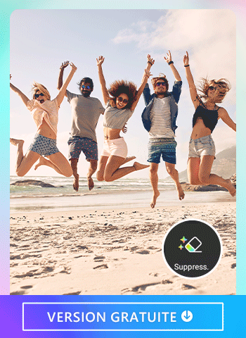 PhotoDirector - Enlever des personnes d'une photo Utilisez la meilleure application pour enlever une personne sur une photo