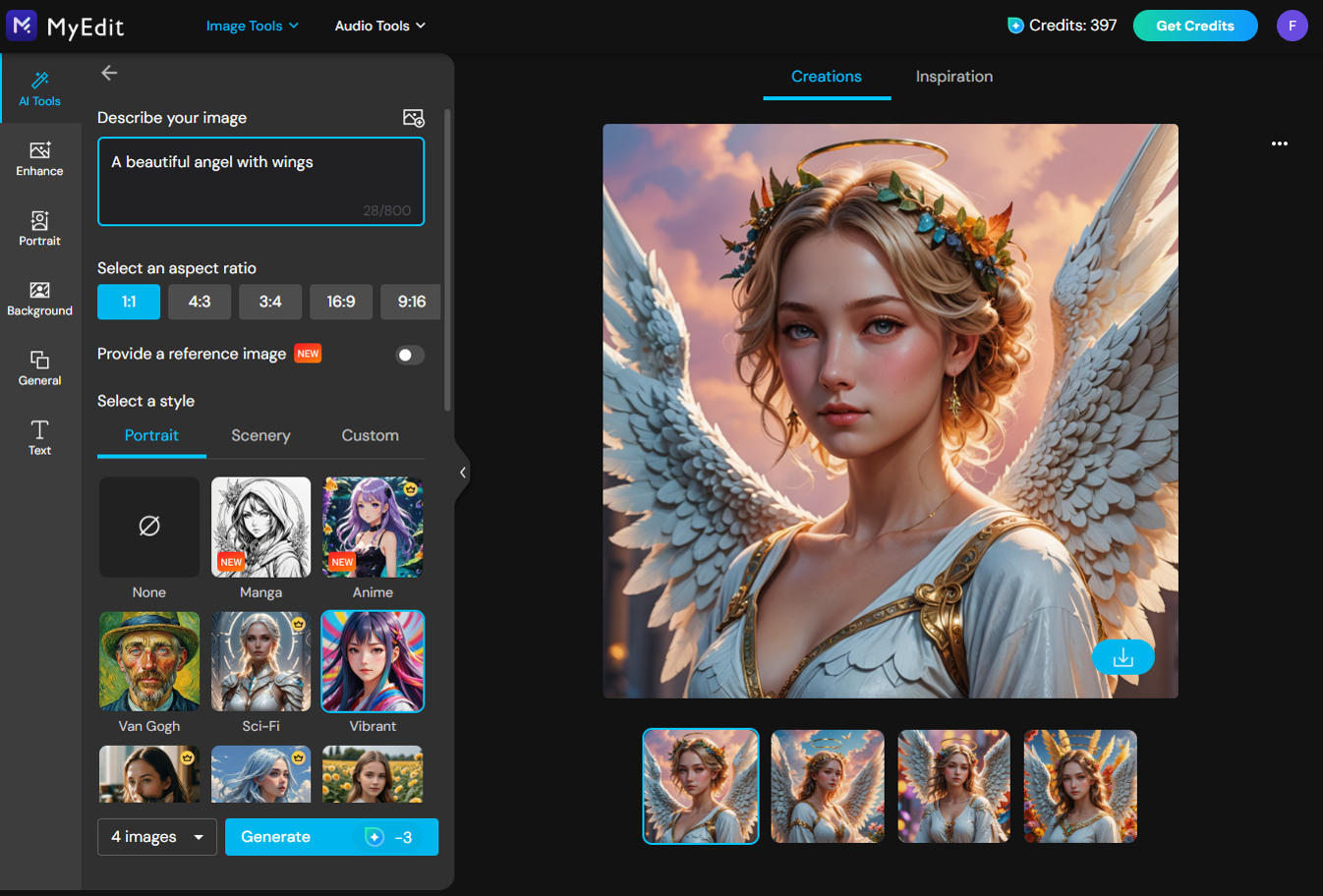 MyEdit Interface