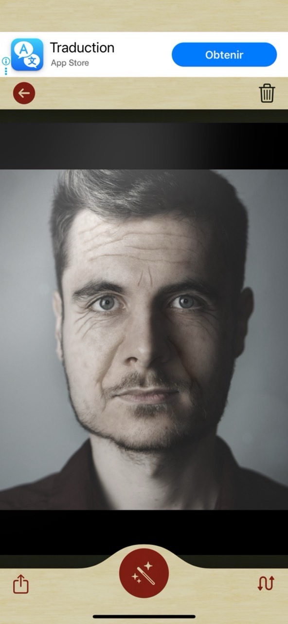 AgingBooth - 5eme meilleure application de vieillissement