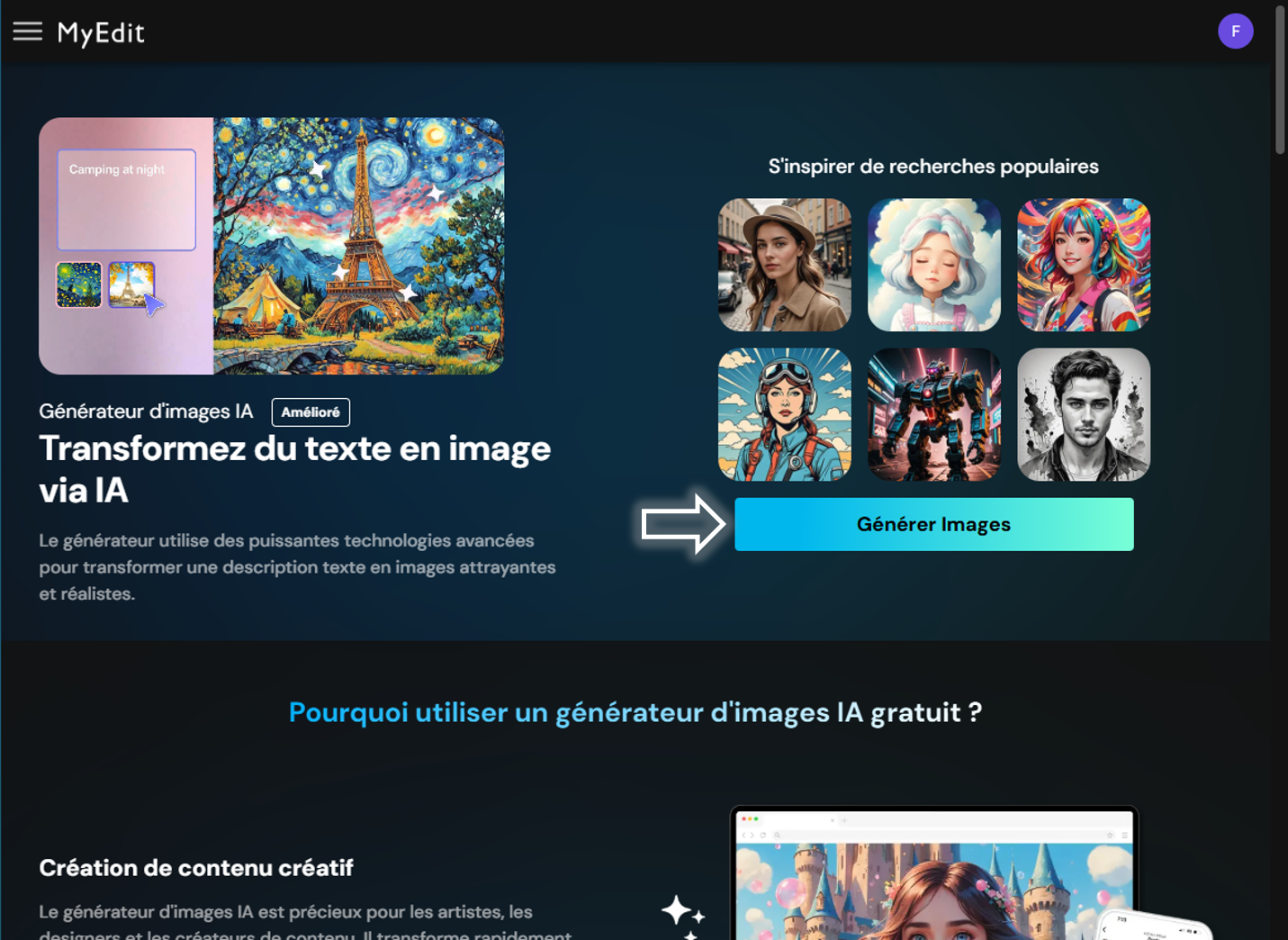 Tutoriel - Vieillir un visage sur une photo avec MyEdit - Etape 1