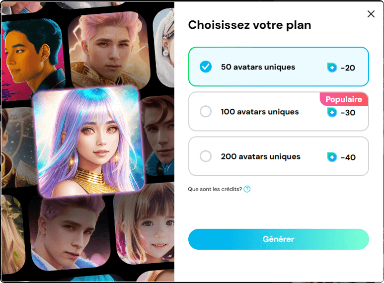 Tutoriel - Générer un AI Baby MyEdit Etape 5