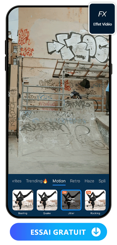 PowerDirector : effets animés pour powerdirector mobile