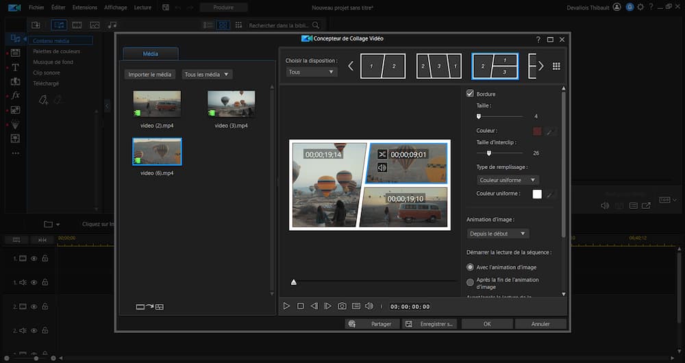 Step 5 Split Screen - PowerDirector