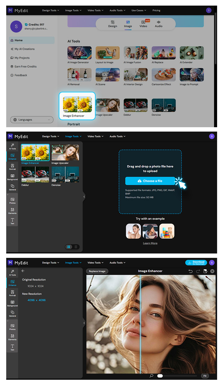 AI Image Enhancer